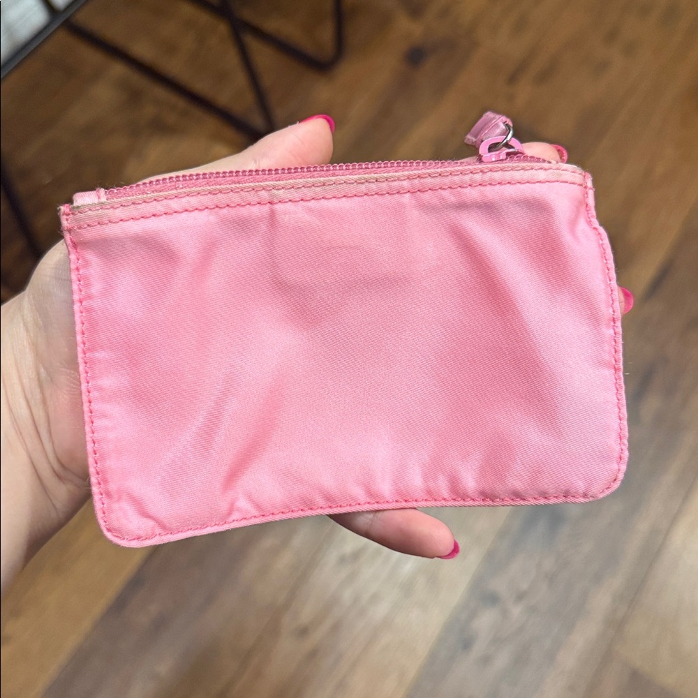 Prada Bubblegum Pink Mini Travel Nylon Pouch - Picture 2 of 6